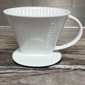 Starbucks Ceramic Pour Over Coffee Dripper
